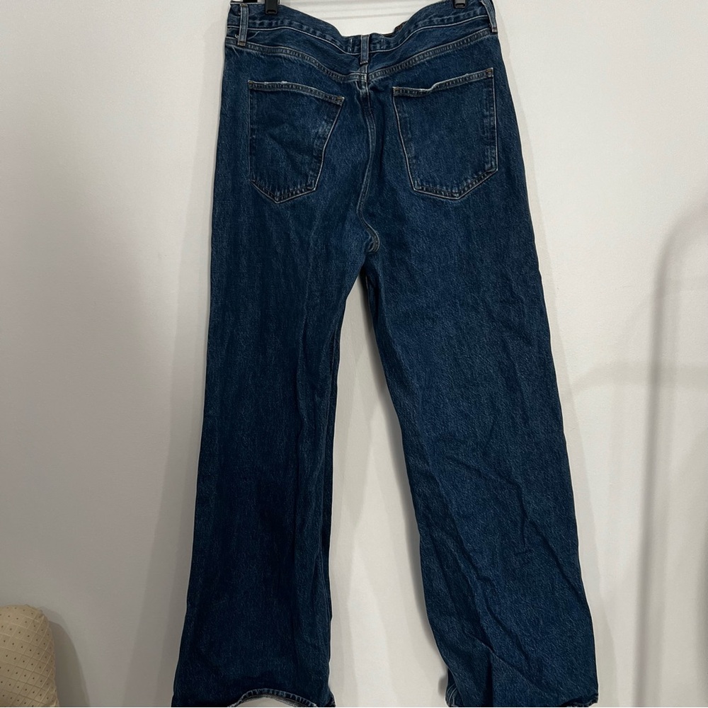 AGOLDE DAME HIGH RISE WIDE LEG Jeans Women’s SIZE 31 - Picture 6 of 8